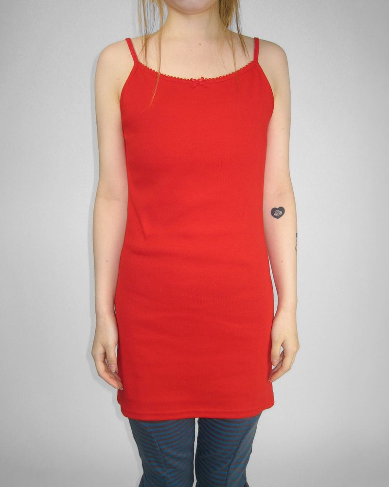 NUKA RIBBON LONG CAMI DRESS