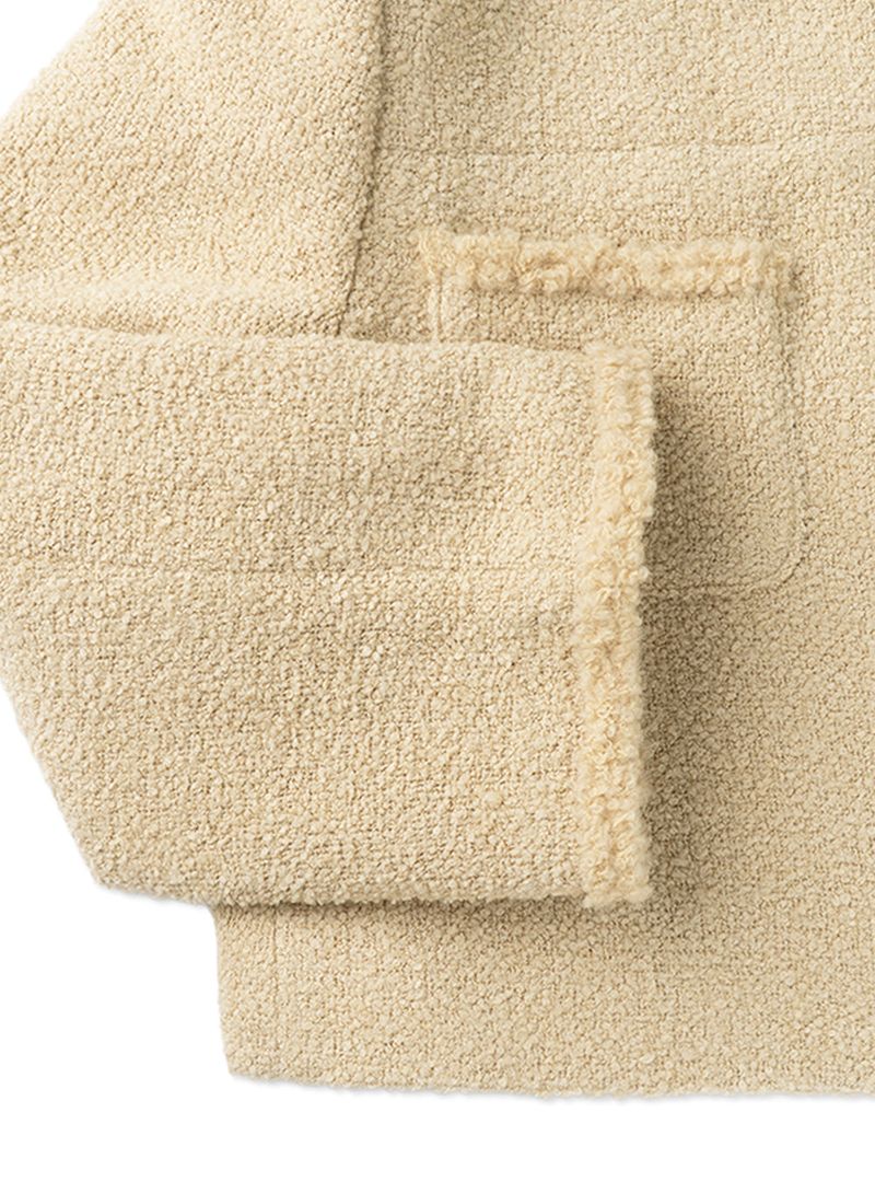 Poem tweed jacket_beige