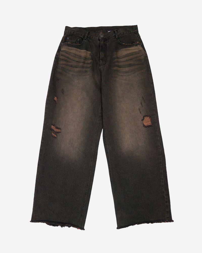 Vintage brown denim pants