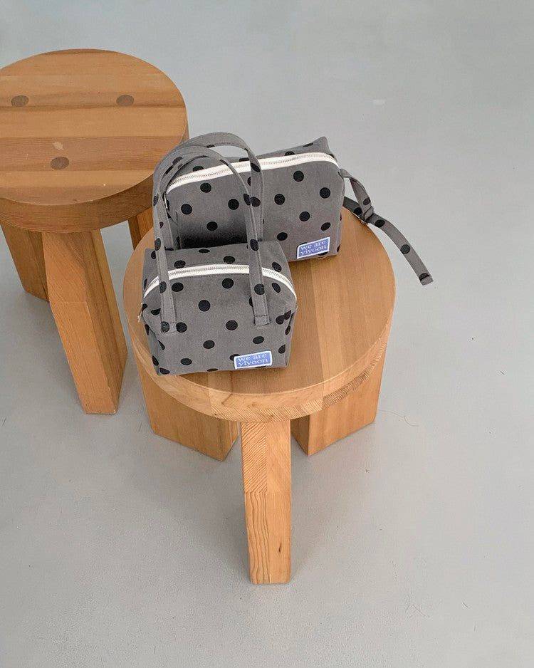 Handy pouch (gray dot)