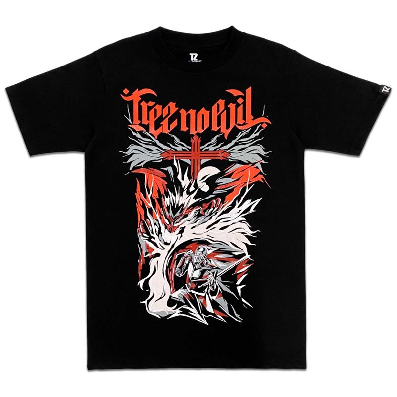 T≠Z TREZ NO EVIL - BLACK (UV COLOR & GLOW IN THE DARK BLUE)