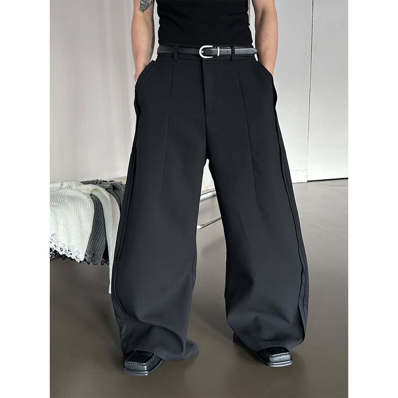  [Unisex] Wide over flare slacks(2color)