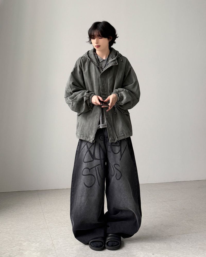 Caramel Washing Field Jacket