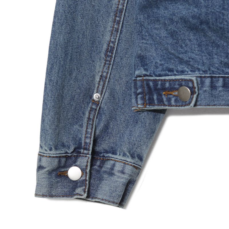 RU8314 Unbalanced Jean Jacket (2 colors)