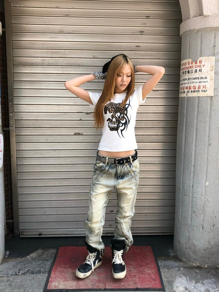 Baddie Skull Tee