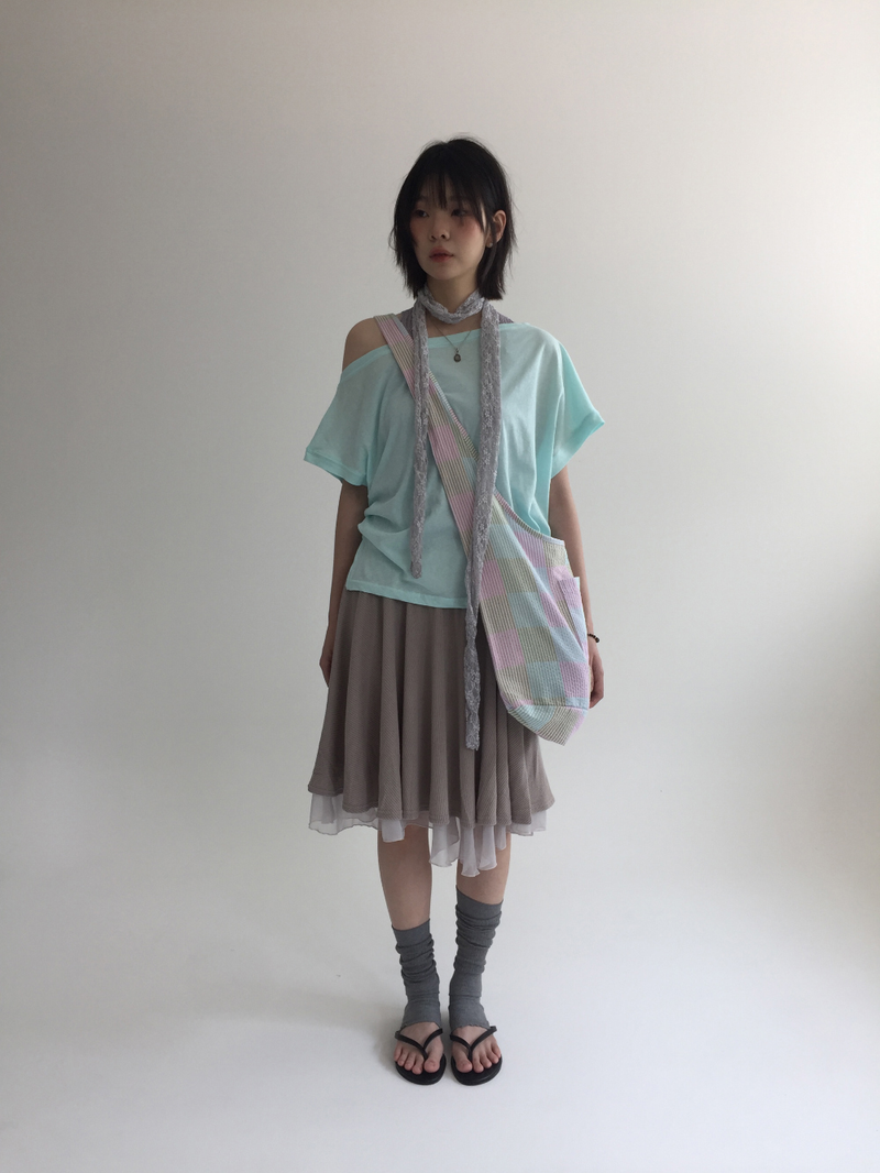 DUGGY(ダギー)の「Merci Chiffon Midi Skirt (4color) (Skirts)」