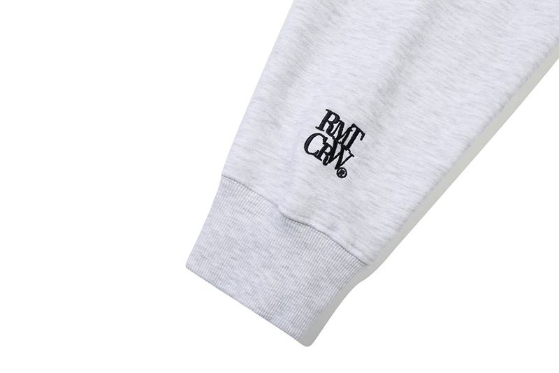 CIRCLE LOGO COTTON ANORAK_LIGHT GREY