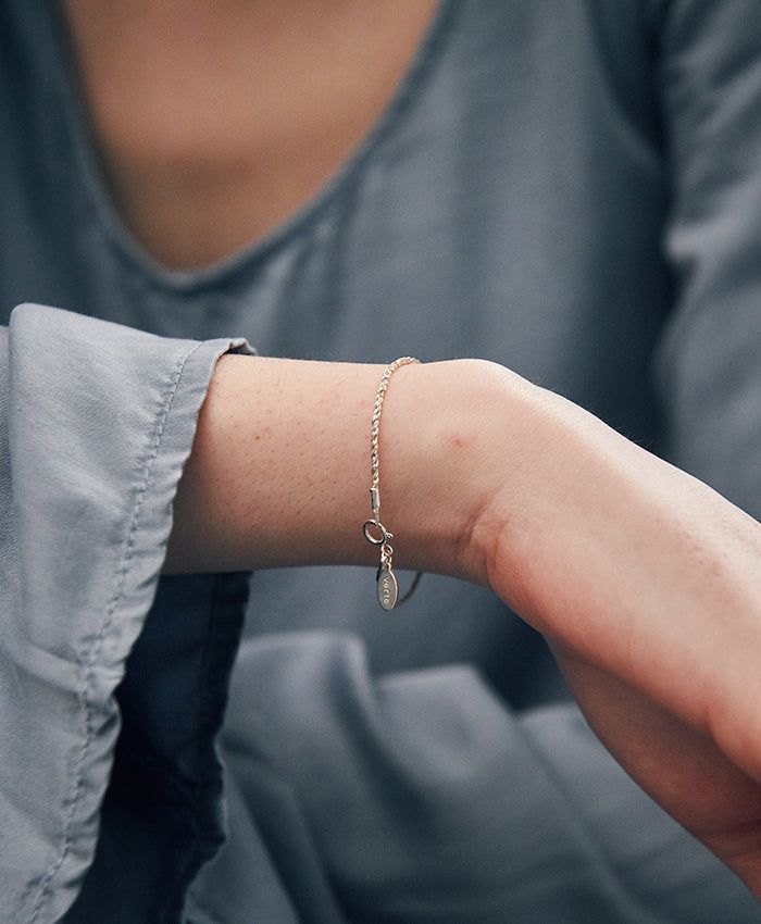 verte（ヴェフト）の「[925 silver] Huit.silver.60 / アルーアブレスレット（アクセサリー）」