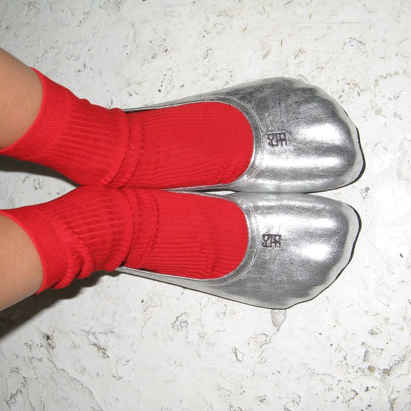 Toe 0029-1. Flat Shoes (Cracked Type) - 2colors
