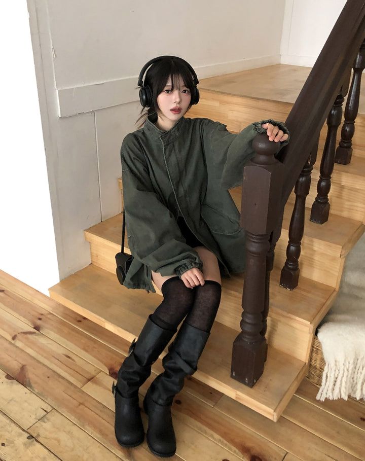 ULAN（ユレン）の「ライトウェイトシースルーロングニーハイソックス（ファッション小物）」