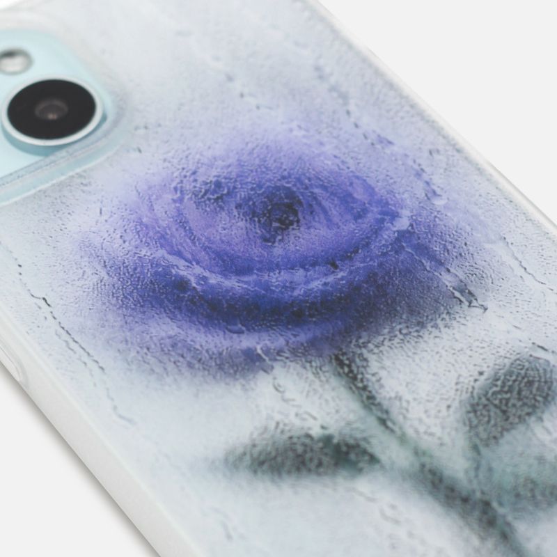 RAINY ROSE CASE_PURPLE (translucent)