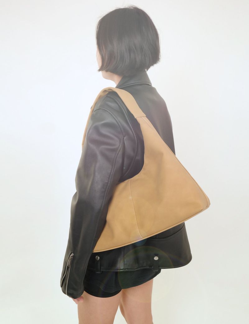 meringue suede camel