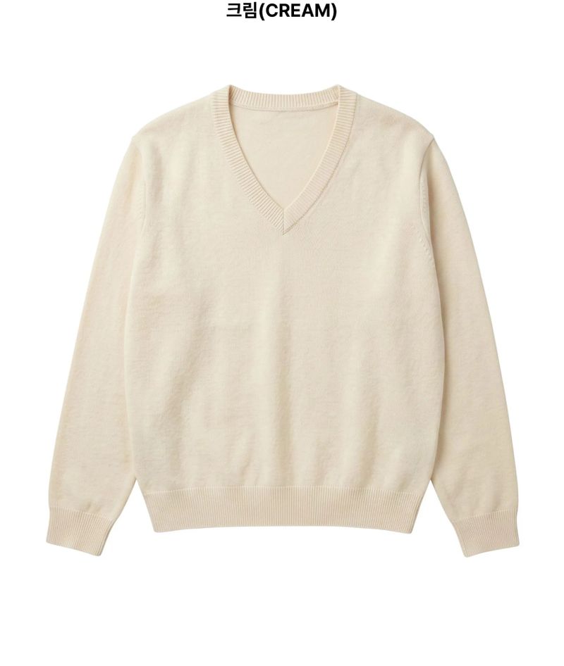 Sono V-Neck Basic Knit
