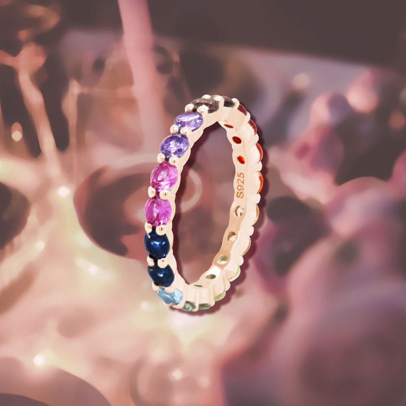 [S925] Galaxy Ring (rosegold)