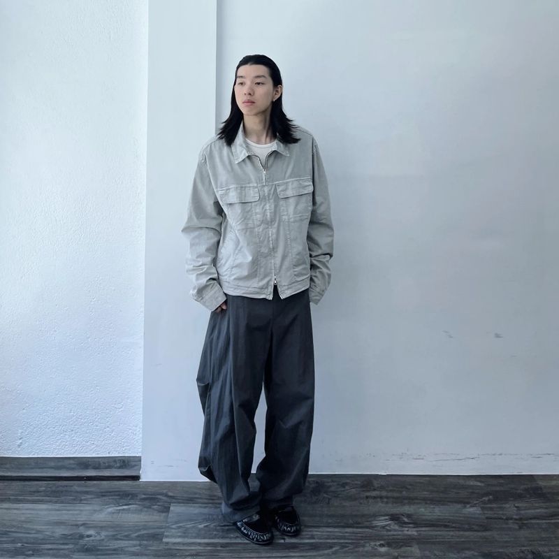 Volume Balloon Nylon Trousers