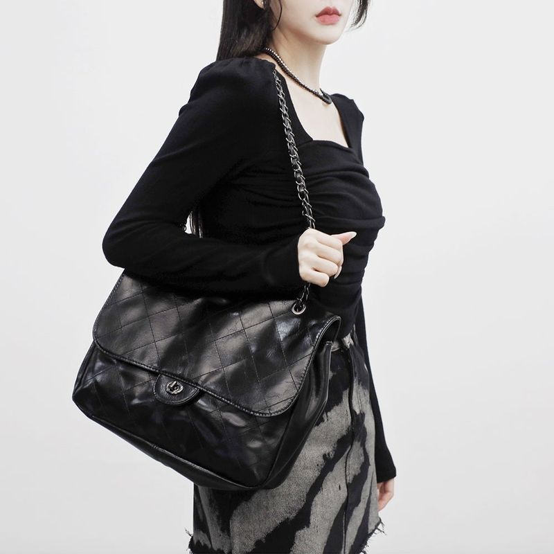 レイミーチェーンキルティングショルダーバッグ