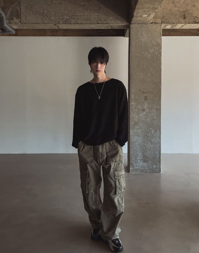 Urbanic Vintage Utility Pocket Cargo Pants