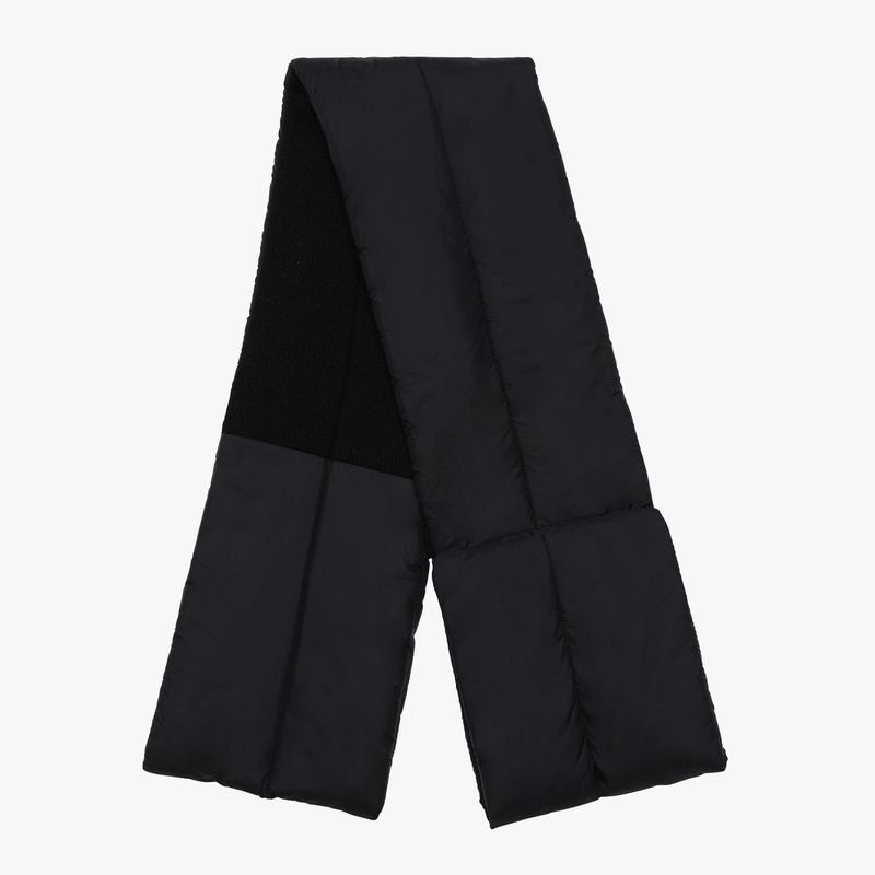 Quilting Knit Scarf_Black