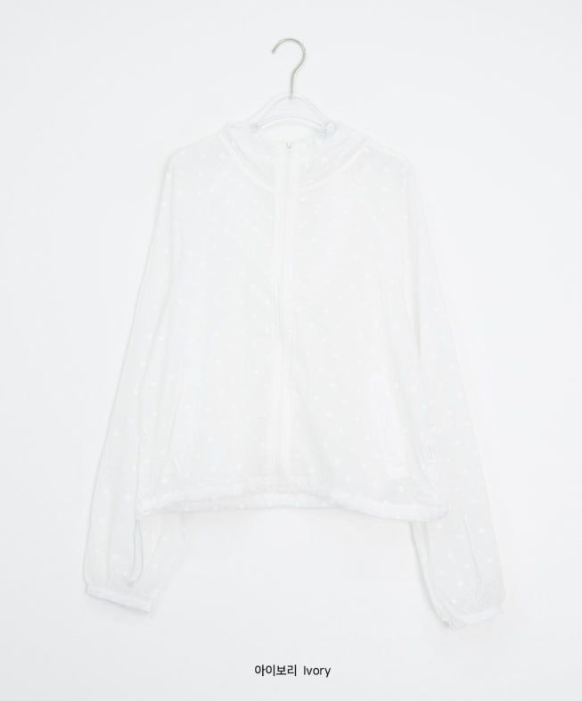 NE Summer Dot Wind Hood Jumper