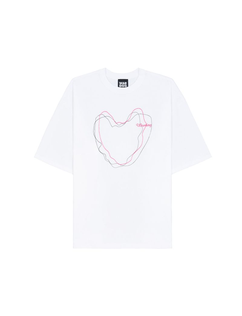 Overfit Line Drawing T-Shirt