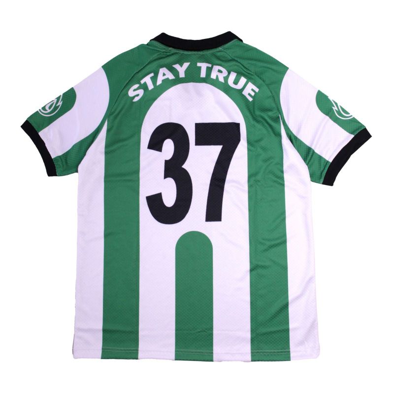 PMA WHITE GREEN STRIPES | CROOZ Jersey