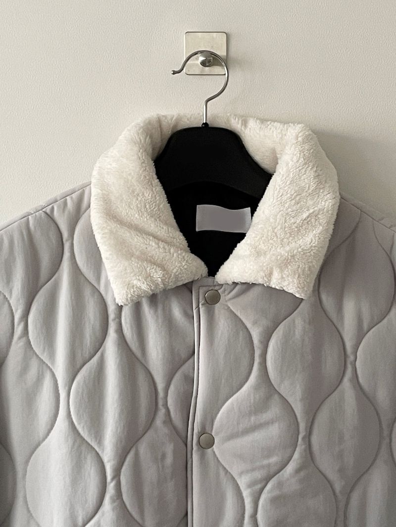 Shearing revers collar jumper