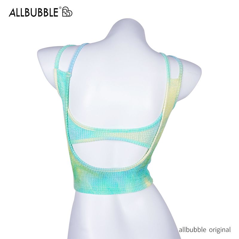 allbubble  mint green vest