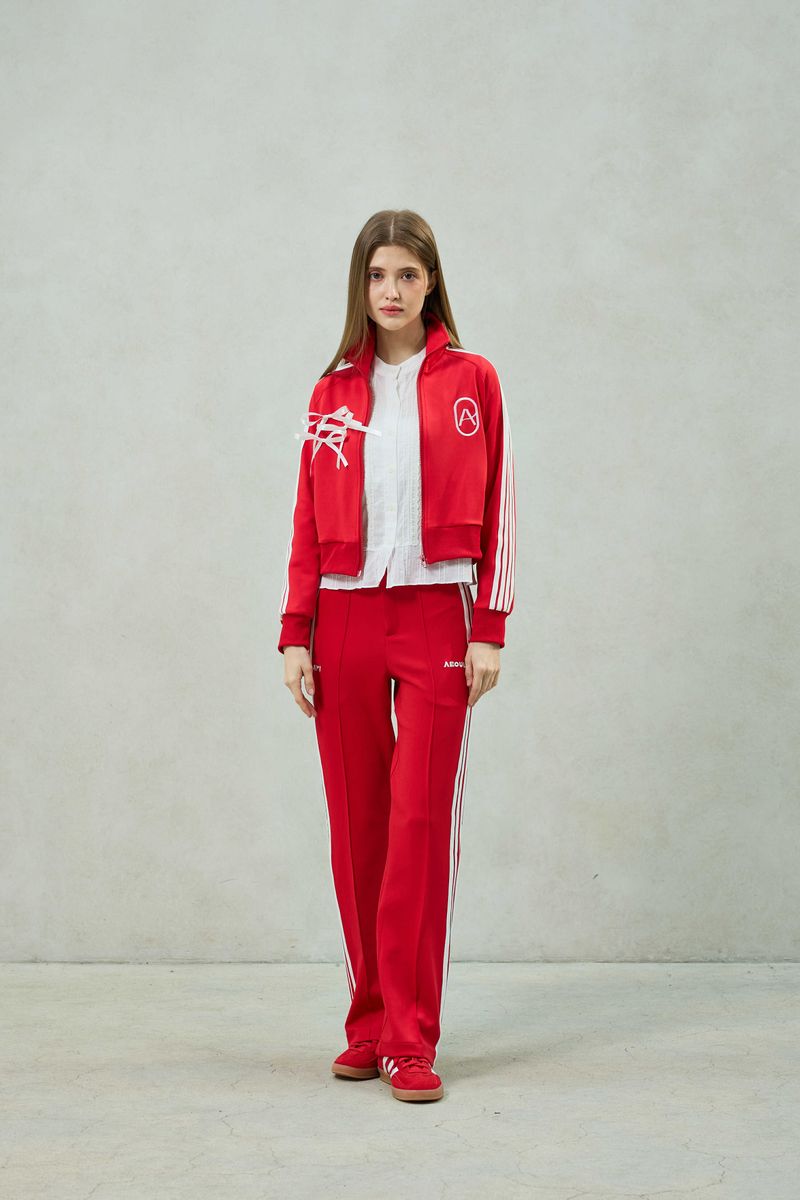 JOEL JERSEY TRACK TOP / RED