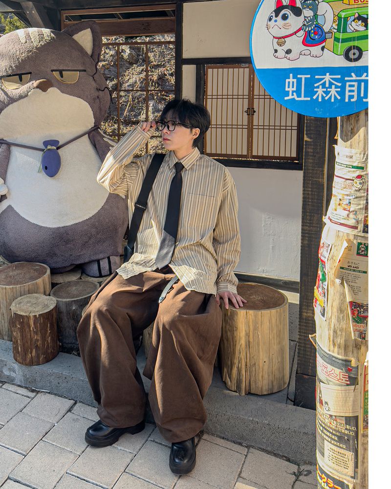 Cuff Bizo Balloon Cotton Pants