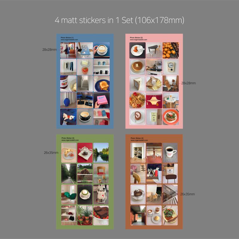 oab photo sticker set