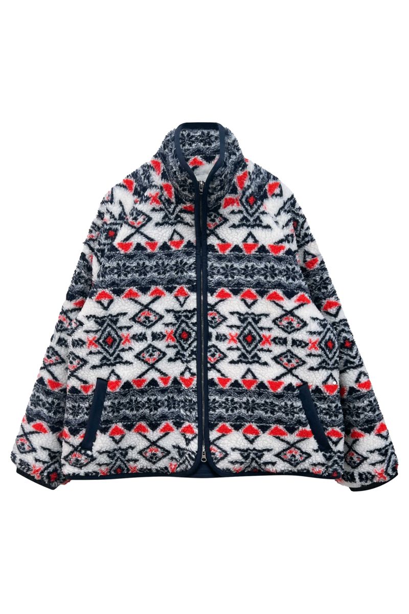NORDEN FLEECE JACKET / NAVY