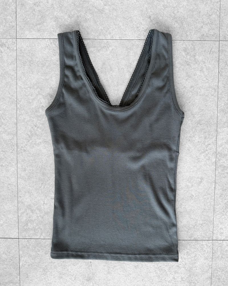 SAGE WRAP V-NECK CAMI