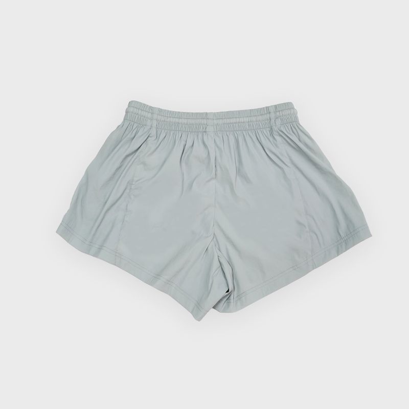 SMILE LOGO SHORT PANTS - OLIVE GREY