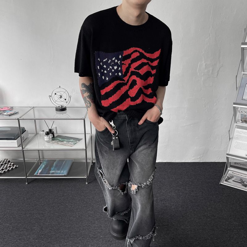 CM - USA Flag Knitwear (4 colors)
