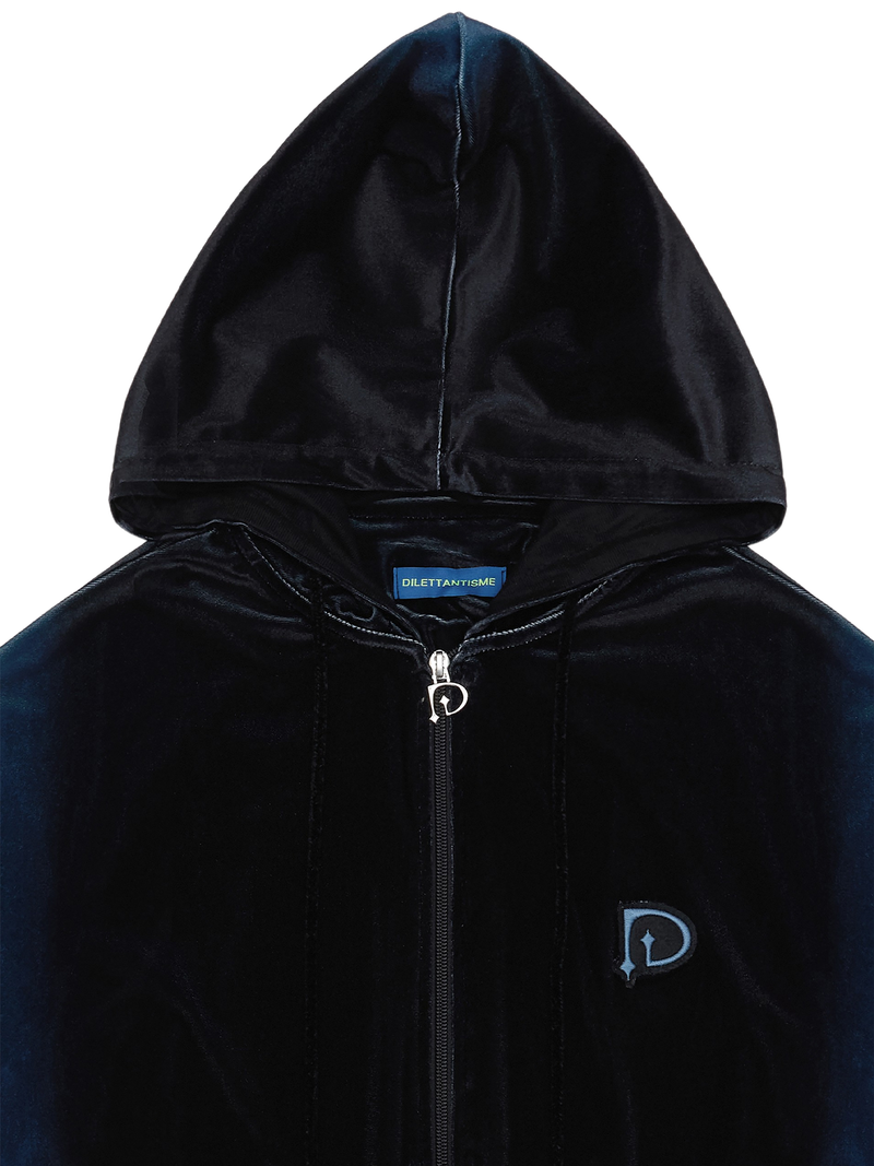 Tribal Velvet Hood(BK)