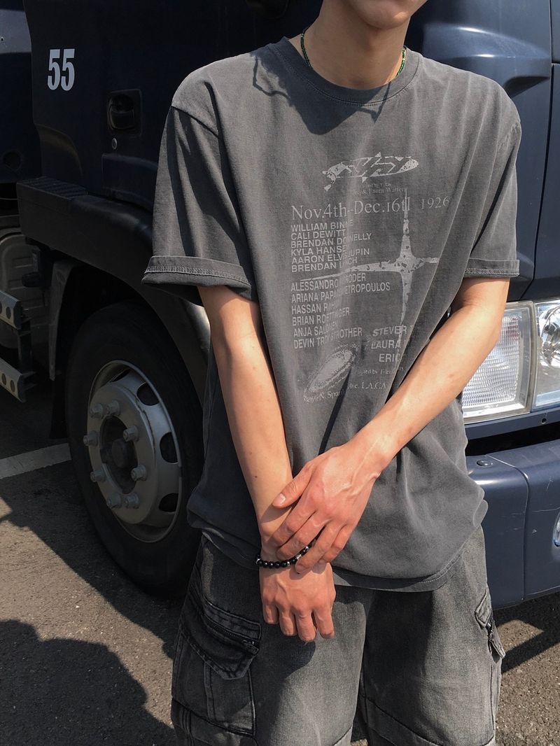 Eric Pigment Short Sleeve T-Shirt 3C