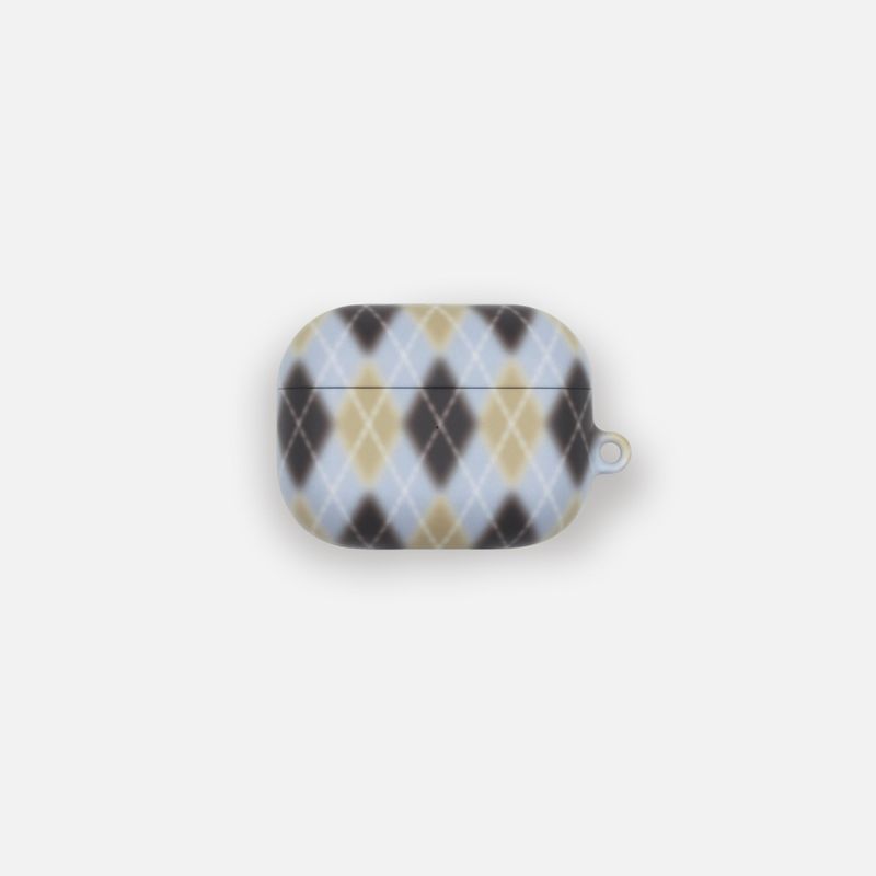 sunvase service（サンベースサービス）の「アーガイルブラーケース_サンディースカイ (airpods)（スマホグッズ/小物）」