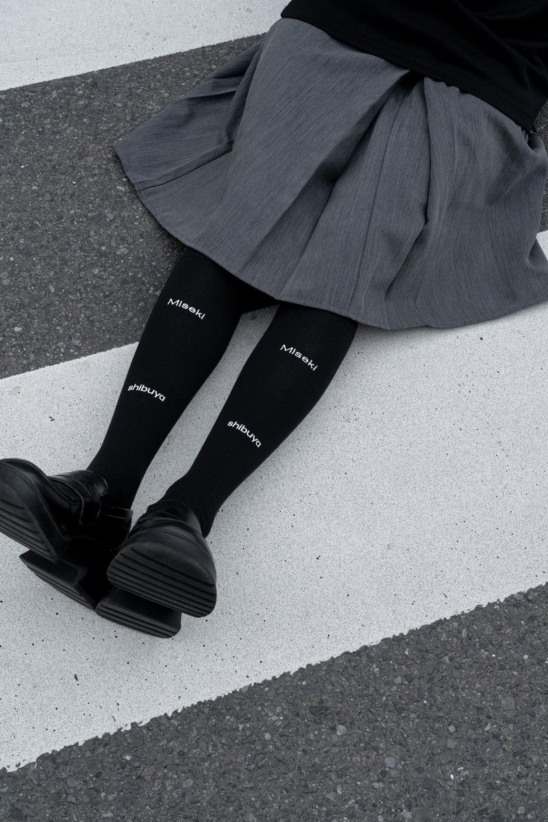 BENNY × Miseki SEOUL ニーソックス_ブラック