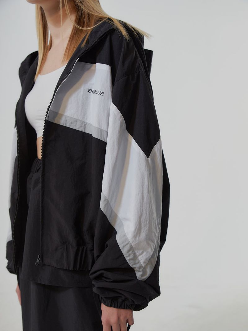 OVERFITTED MULTI COLOR HOODIE JUMPER_BLACK
