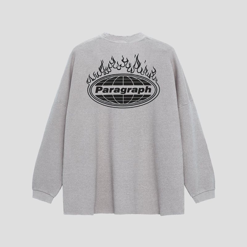 PARAGRAPH(パラグラフ)の「FLAME LOGO THERMAL L/S(Tops)」