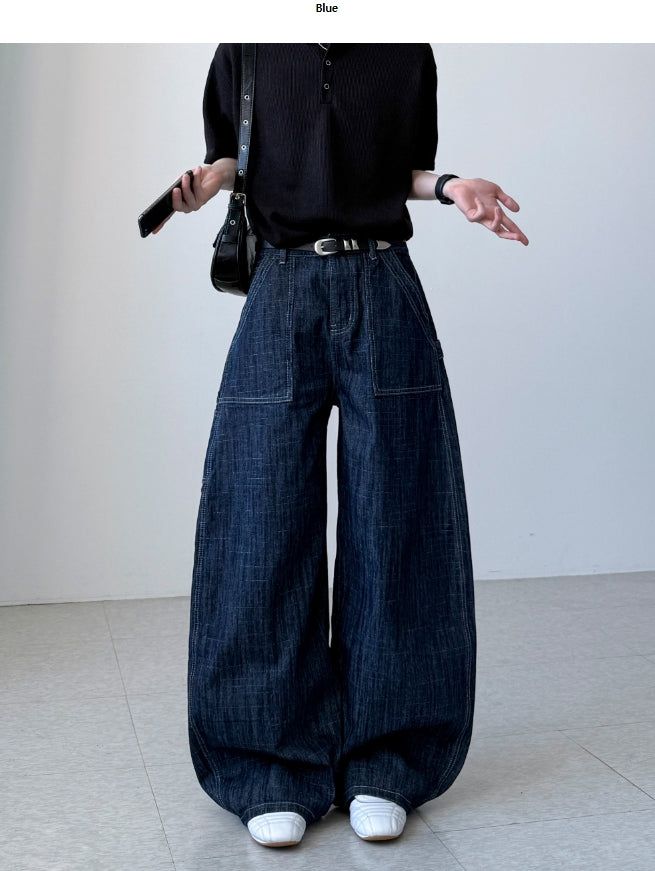 YOURNUS（ユアナス）の「Belly Carpenter Curve Denim（Pants）」