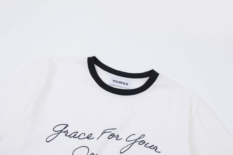 26SS★ Grace Crop Ringer Tee