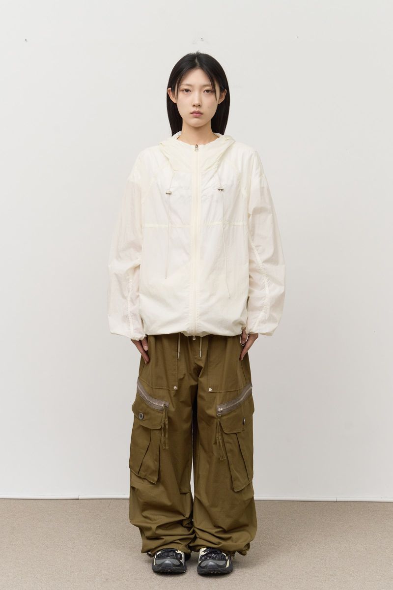 Conte Zipper Rip Cargo Pants