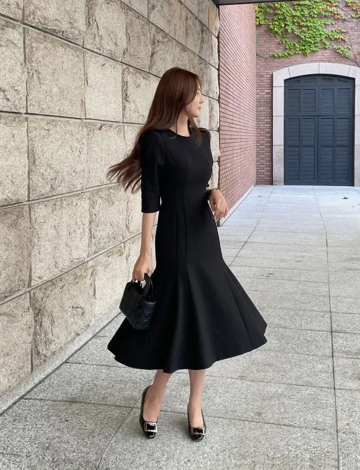 iam mari（アイアム マリ）の「Bard Three Quarter Mermaid Maxi One Piece（Dresses）」