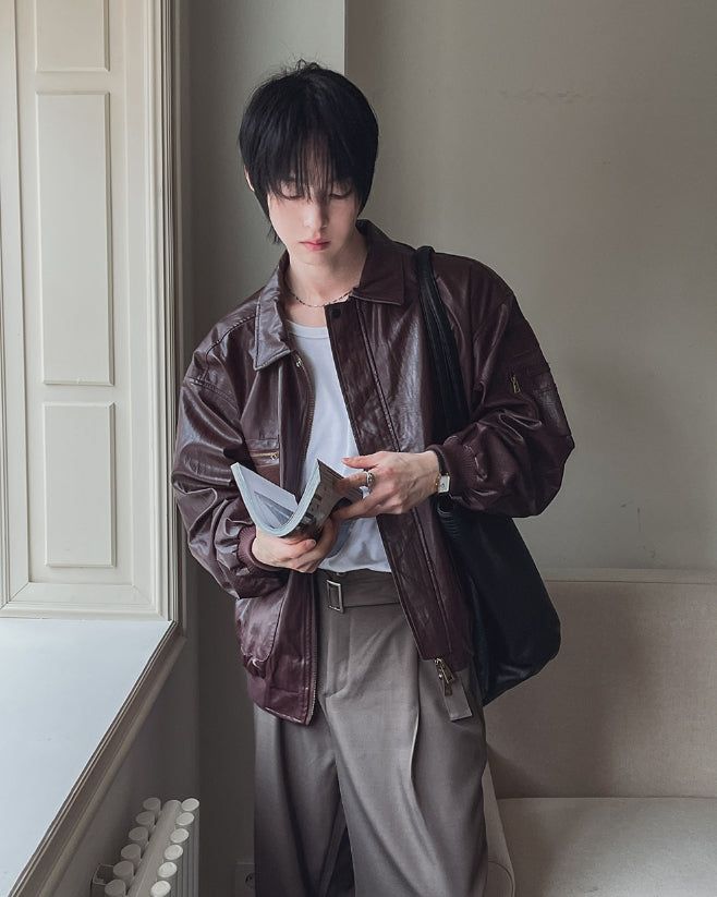 Salty Vintage Leather Jacket