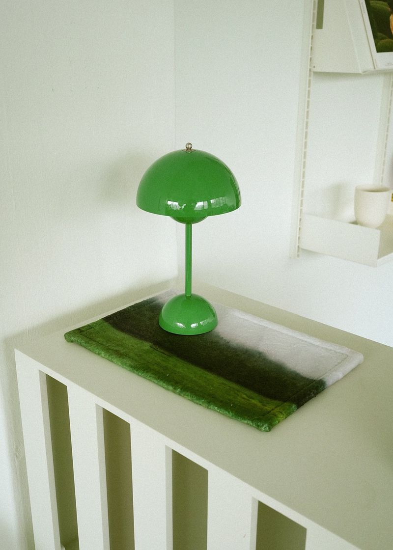JEJU desk rug - misty forest
