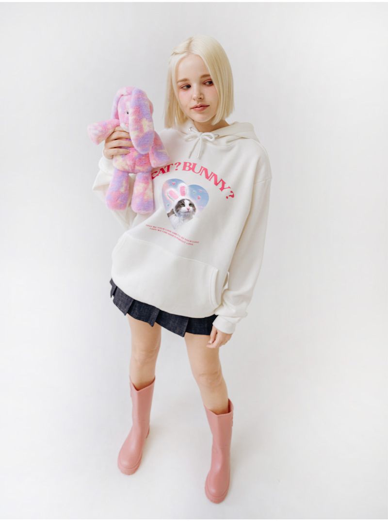 CAT&BUNNY HOODIE
