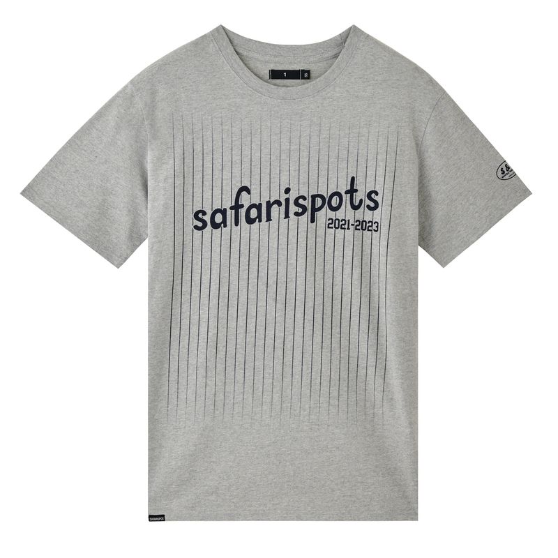 safarispot（サファリスポット）の「SAFARISPOTS MAGAZINE TEE (GRAY)（Tops）」