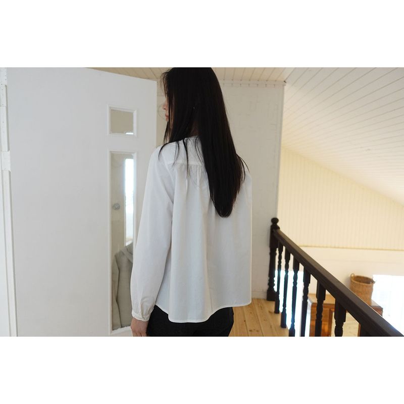 princess pintuck blouse