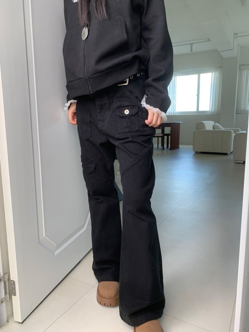 Wander Pocket Cargo Work Line Long Pants 